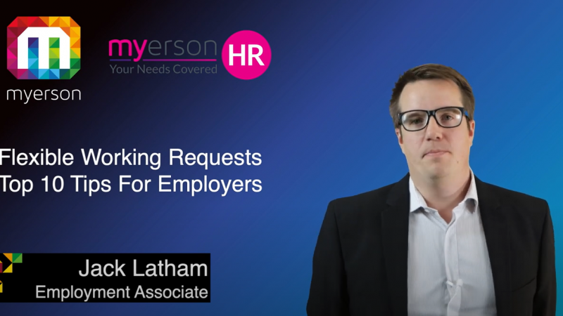 Flexible Working Requests - Top Tips For Employers