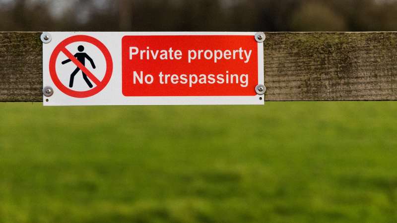 New Police Powers for Trespassers