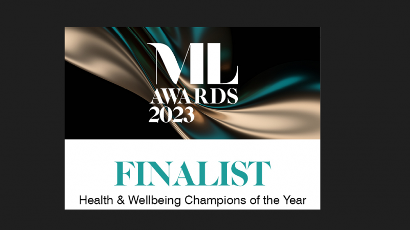 Myerson Shortlisted for Health and Wellbeing Award