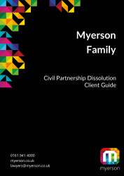 Guide Family Civil Partnership Dissolution