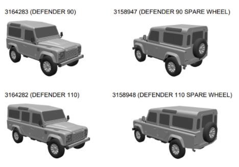 Land Rover Defender Images Land Rover Defender 3D Shapes