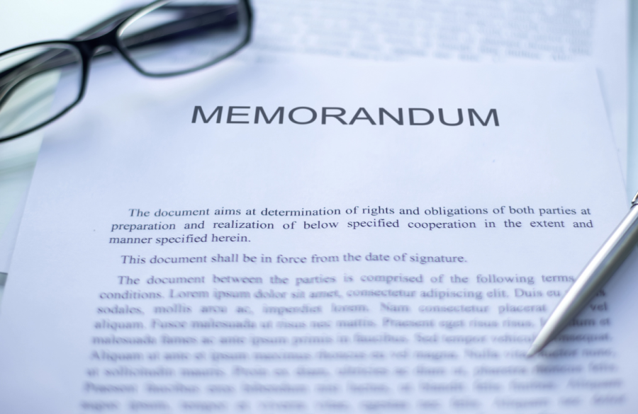 1. Memorandum of Sale