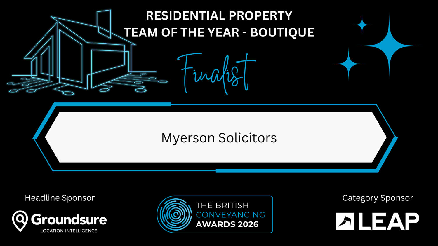 Shortlisted at The British Conveyancing Awards 2026