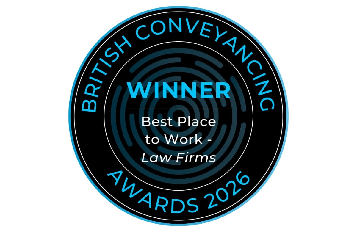 Best Place to Work Logo Conveyancing Awards