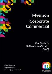 Corporate Commercial Guide to Software as a Service SaaS