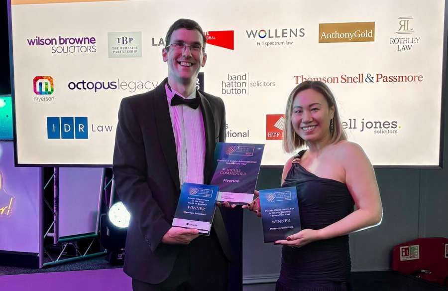 Double Success for Myerson at the Private Client Modern Law Awards 2026 v2