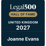 L500 joanne evans hall of fame employment 2027