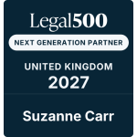 L500 suzanne carr next generation partner commercial litigation elsewhere in the north west 2027