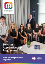 Myerson Apprentice Brochure