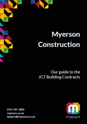 Myerson Construction Guide to JCT Building Contracts Image