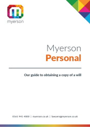 Obtaining a Copy of a Will