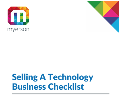Selling A Technology Business Checklist v2