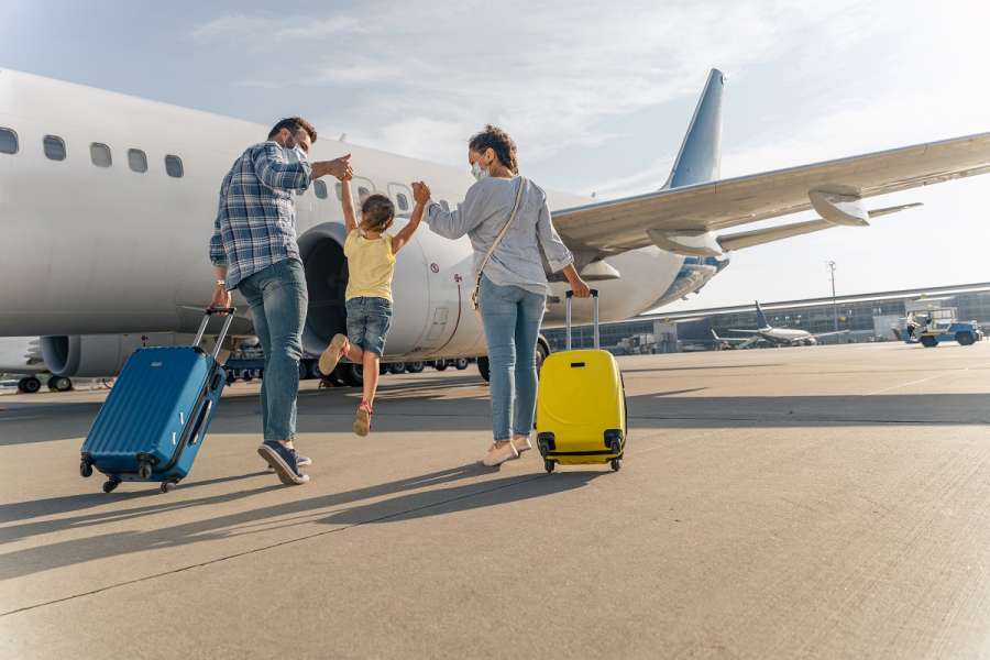 Taking a child on holiday