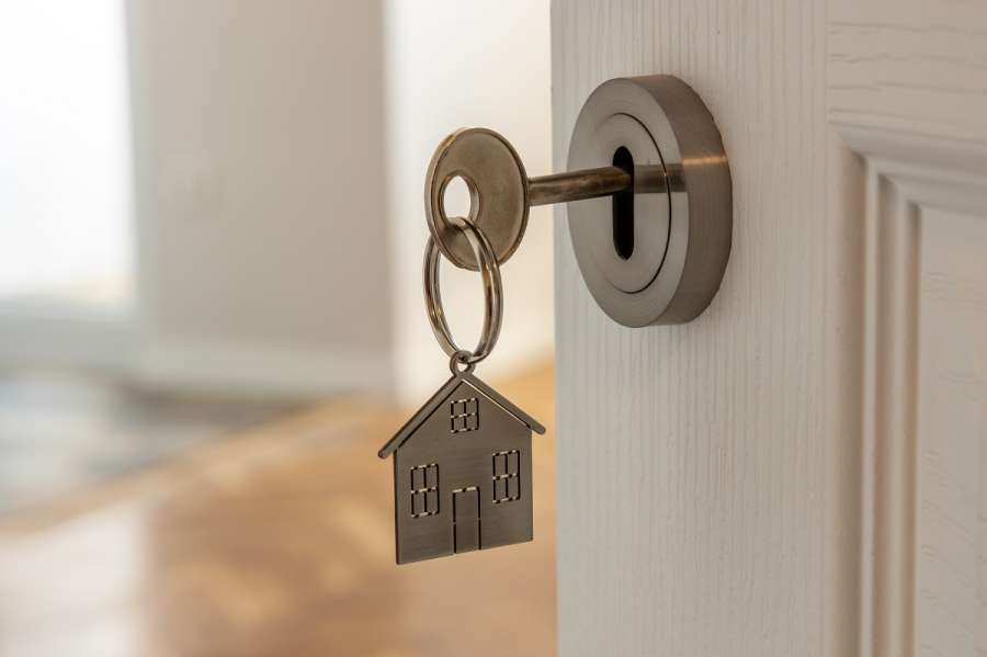 Taking possession of the property
