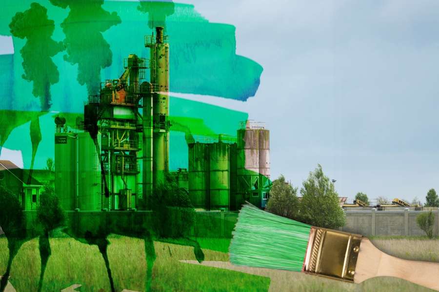 What is greenwashing