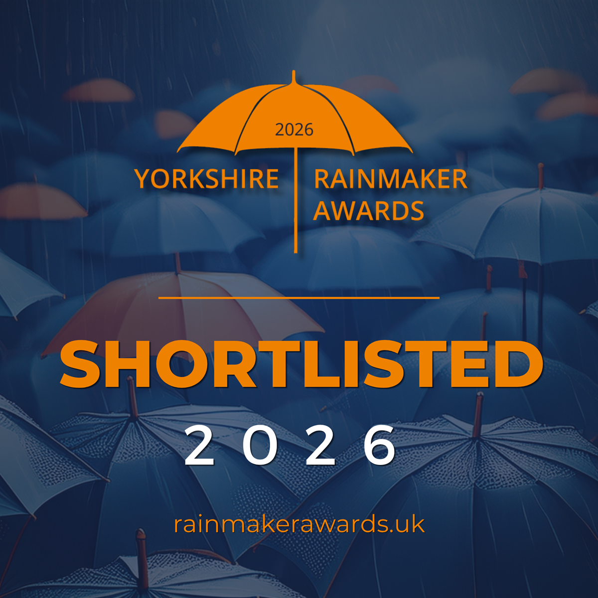 Shortlisted at The Yorkshire Rainmakers Awards