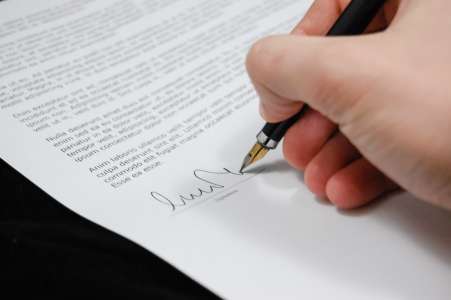 deeds signing