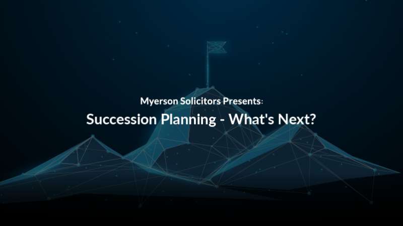 Succession Planning - What's Next?