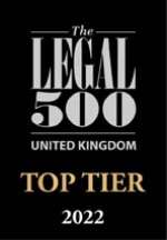 Legal 500 Top Tier Firm 2022